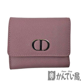 K　DIOR　3つ折財布　ピンク　女性　S20570BAE　箱　布袋　送料込　レディース　ユニセックス　手持ち　ミニ財布　流行り　普段使い　ディオール　中古　質屋かんてい局　鹿沼店　31022649310-3k