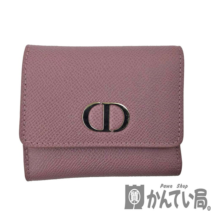 楽天市場】K DIOR 3つ折財布 ピンク 女性 S20570BAE 箱 布袋 送料込  