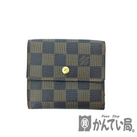 K　LOUIS VUITTON　Wホック財布　N61652　SP0025　布袋　メンズ　レディース　おススメ　普段使い　ブランド財布　送料込　特別価格　お買い得　普段使い　ルイヴィトン　中古　質屋かんてい局　鹿沼店★31016719310-28k-n