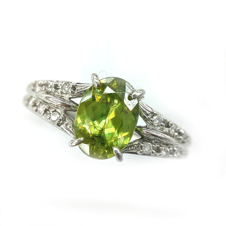 楽天市場】K 色石リング K18WG ホワイトゴールド 1.45ct 0.08ct 