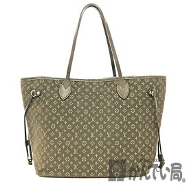 U【中古】LOUIS VUITTON【ルイ・ヴィトン】ネヴァーフルMM　 M40513　モノグラム・イディール　フザン　ブラウン　定番人気 　大きめバッグ　通勤バッグ　布袋　男女兼用【かんてい局宇都宮店】31005409315-37u-r