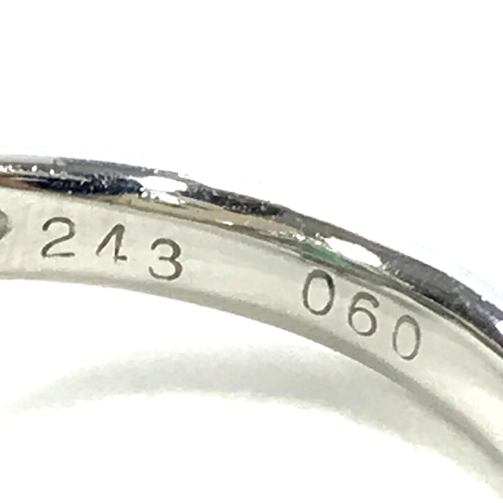 楽天市場】U【中古】【Pt900】エメラルドリング Pt900 約11号 
