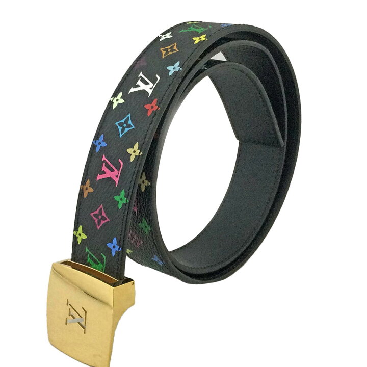 楽天市場】T【LOUIS VUITTON】サンチュールLVカット M6890 モノグラム  
