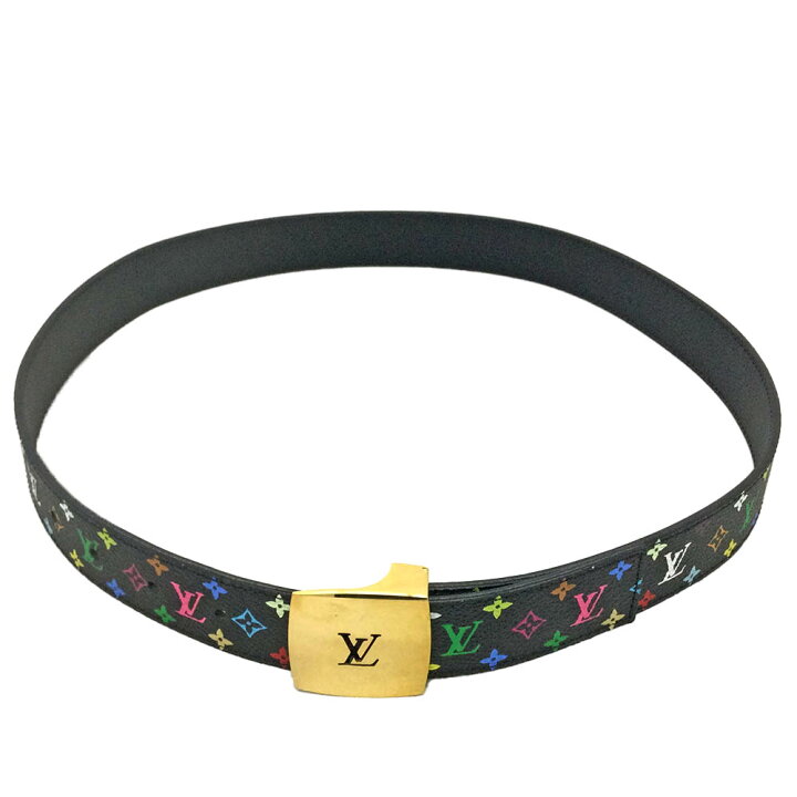 楽天市場】T【LOUIS VUITTON】サンチュールLVカット M6890 モノグラム  
