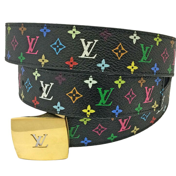 楽天市場】T【LOUIS VUITTON】サンチュールLVカット M6890 モノグラム  
