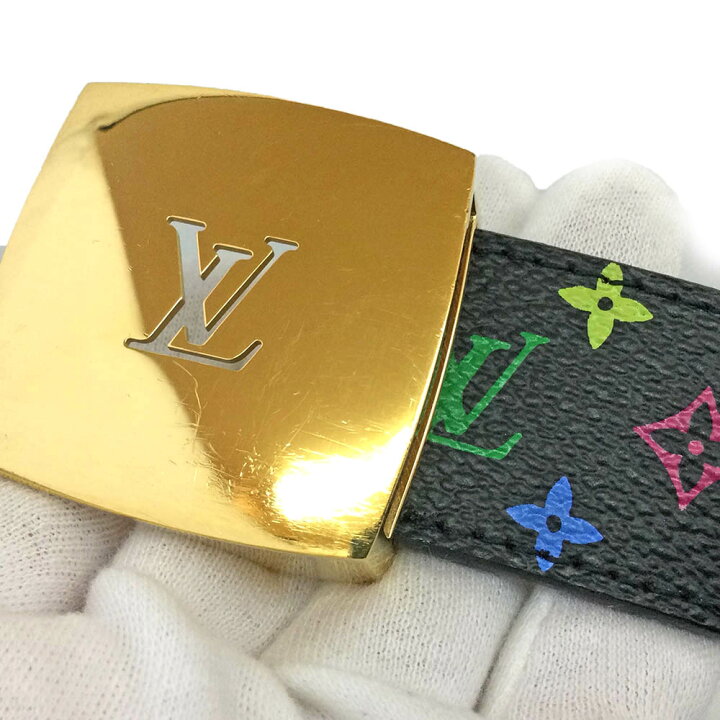 楽天市場】T【LOUIS VUITTON】サンチュールLVカット M6890 モノグラム  