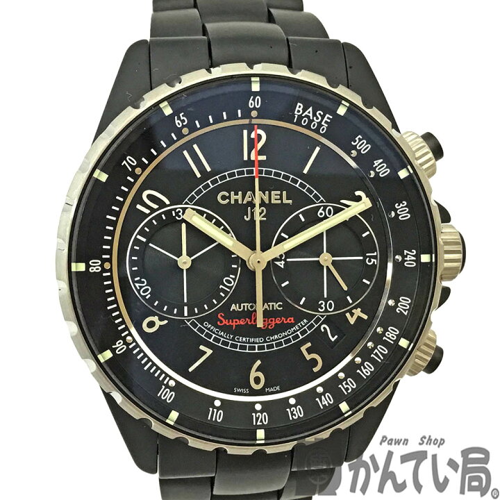 楽天市場】T【CHANEL】J12セラミックスーパーレッジェーラ H3409  