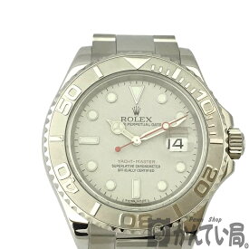 T【ROLEX】ヨットマスターロレジウム　Z番　2006年頃製造　SS　プラチナ　クロノメーター　ギャラ有　100M防水　自動巻　回転ベゼル　OH.仕上済　シルバー文字盤　人気　定番　ビジネス　男性　メンズ　中古【ロレックス】【質屋かんてい局宇都宮戸祭店】31000049317-33th