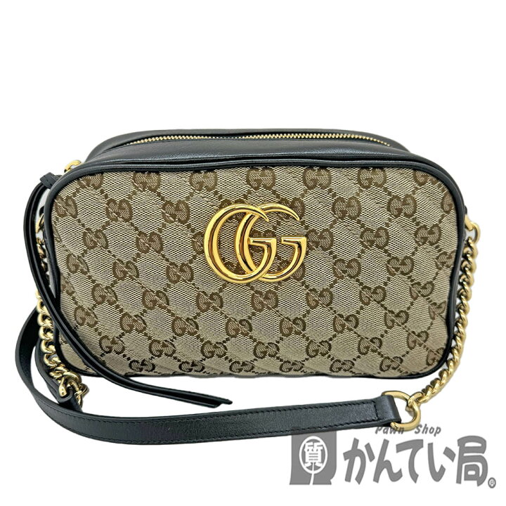楽天市場】T【GUCCI】 GGマーモントショルダーバッグ 447632 GG 