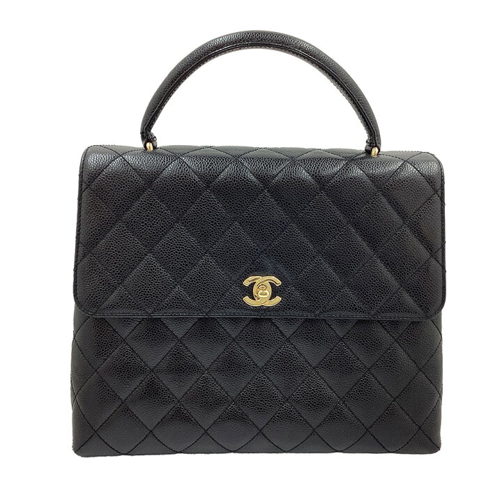 楽天市場】K CHANEL ハンドバッグ A12397 ギャランティカード キャビア 