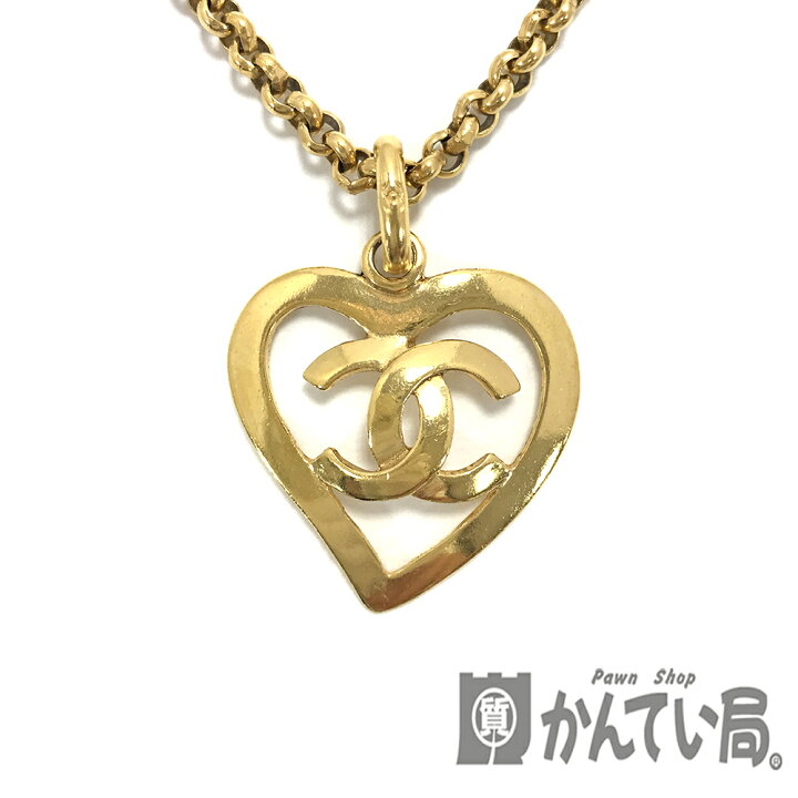 楽天市場】U【中古】【CHANEL】ハートココペンダント ココマーク 約  