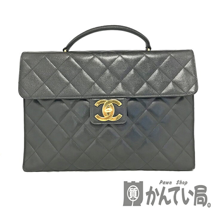 楽天市場】U【中古】【CHANEL】ビジネスバッグ ギャランティカード有  
