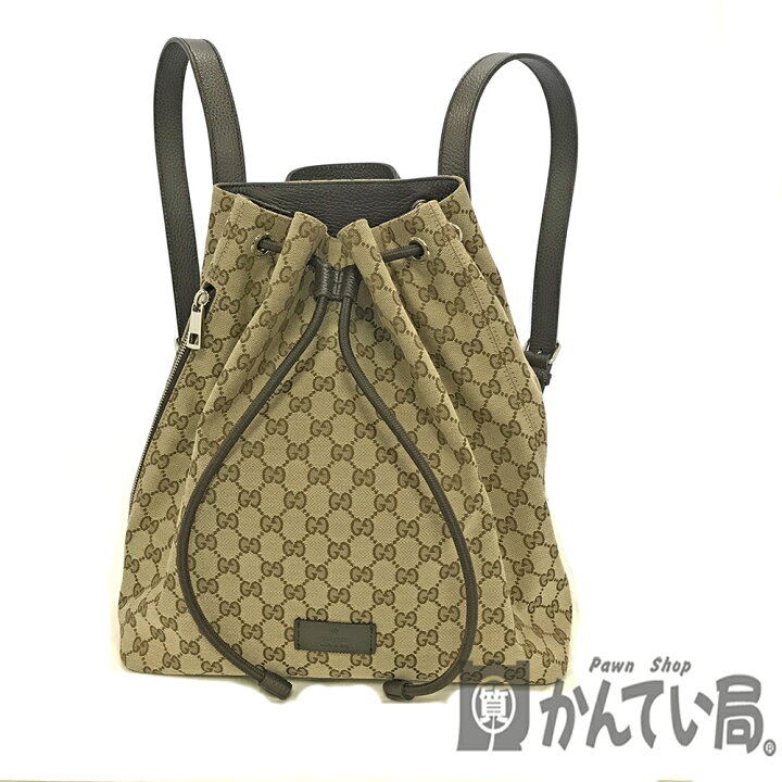 楽天市場】U【中古】【GUCCI】リュック バックパック 449175 GG 