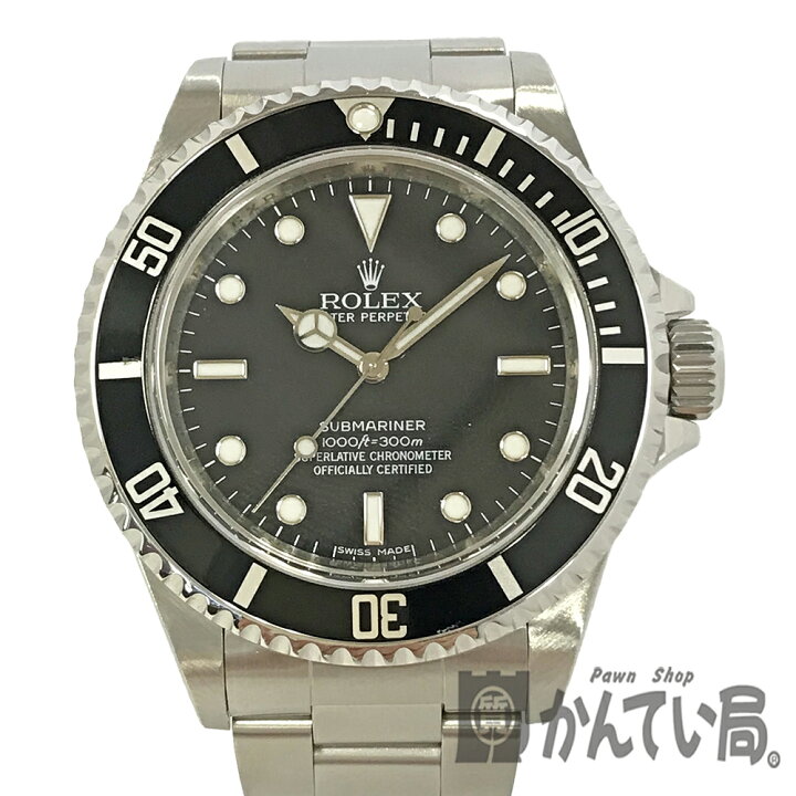 楽天市場】U【ROLEX】サブマリーナ・ノンデイト 14060M V番 ブラック  