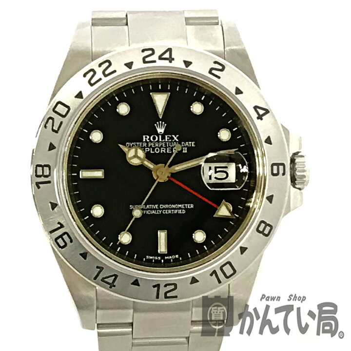 楽天市場】U【ROLEX】エクスプローラー2 16570 SS ステンレス 