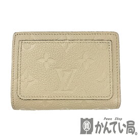 U【中古】LOUIS VUITTON【ルイ・ヴィトン】ポルトフォイユ・クレア　M80152　アンプラント　トゥルトレール　2つ折り財布　コンパクト　美品　布袋付【かんてい局宇都宮店】31018979315-204u-r