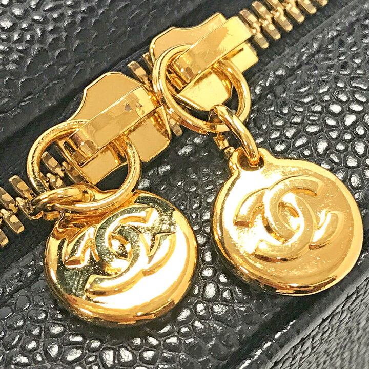 楽天市場】U【中古】【CHANEL】バニティバッグ A11265 ギャランティ 