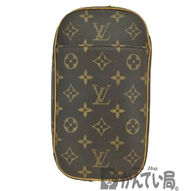 K　LOUIS VUITTON　ポシェット・ガンジュ　M51870　CA1003　モノグラム　ブラウン　ボディバッグ　ミニバッグ　肩掛け　ユニセックス　メンズ　送料無料　お買い得　男性　女性　レディース　ルイヴィトン　中古　質屋かんてい局　鹿沼店　31006539315-8k-I