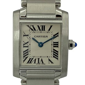 K　CARTIER　タンクフランセーズSM　W51008Q3　腕回り16.5cm　ケース20mm　クォーツ　電池　本体のみ　文字盤　送料無料　お買い得　　腕時計　人気　定番　カルティエ　中古　質屋かんてい局　鹿沼店　31002139310-11k