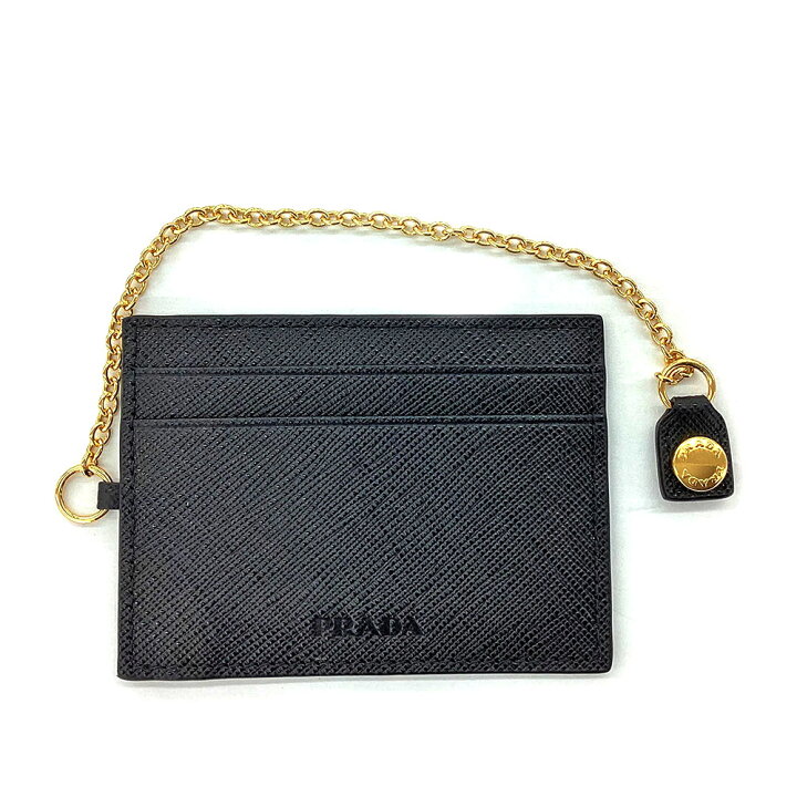 楽天市場】K PRADA Wフラップ長財布 1MH132 レザーブラック 