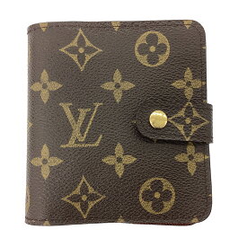 K　LOUIS VUITTON　コンパクト・ジップ　M61667　CA0072　送料込　2つ折り　モノグラム　小銭入れ　財布　お買い得　特別価格　普段使い　お手頃価格　ルイ ヴィトン　中古　質屋かんてい局　鹿沼店　31018979315-93k