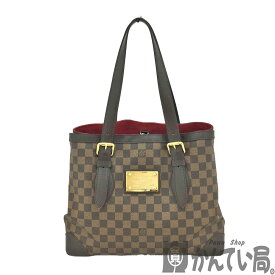 K　LOUIS VUITTON　ハムステットMM　N51204　TM2089　本体のみ　ダミエ　エベヌ　茶色　トートバッグ　ハンドバッグ　 肩掛け　女性　レディース　メンズ　男性　ルイヴィトン　かんてい局　中古　質屋かんてい局　鹿沼店　31005409310-85k