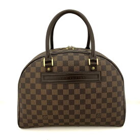 o【LOUIS VUITTON】 N41455　ノリータ　ハンドバッグ　N51183　ダミエ　エベヌ　ブラウン　レディース　女性【ルイヴィトン】【質屋かんてい局小山店】31003140318-16o-s