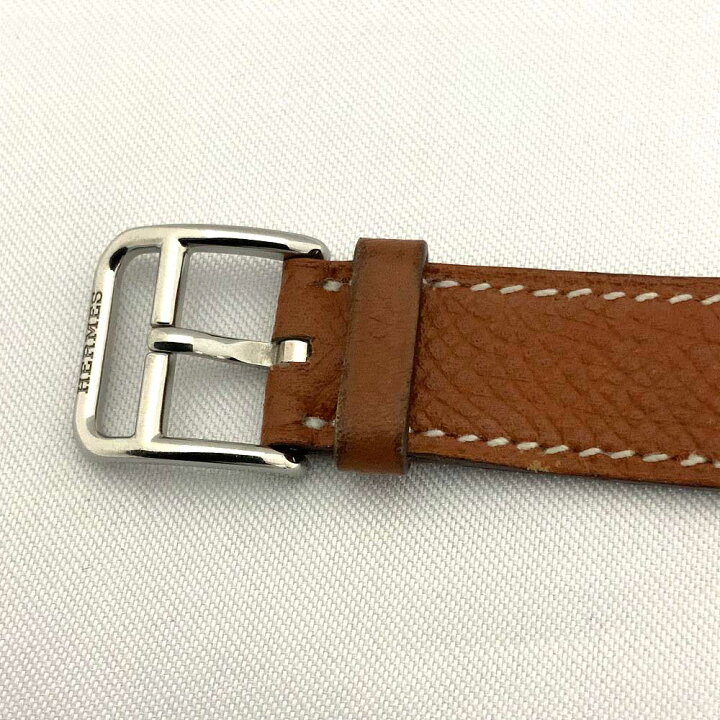 楽天市場】o【HERMES】Hウォッチ HH1.210 ステンレススチール SS 革 