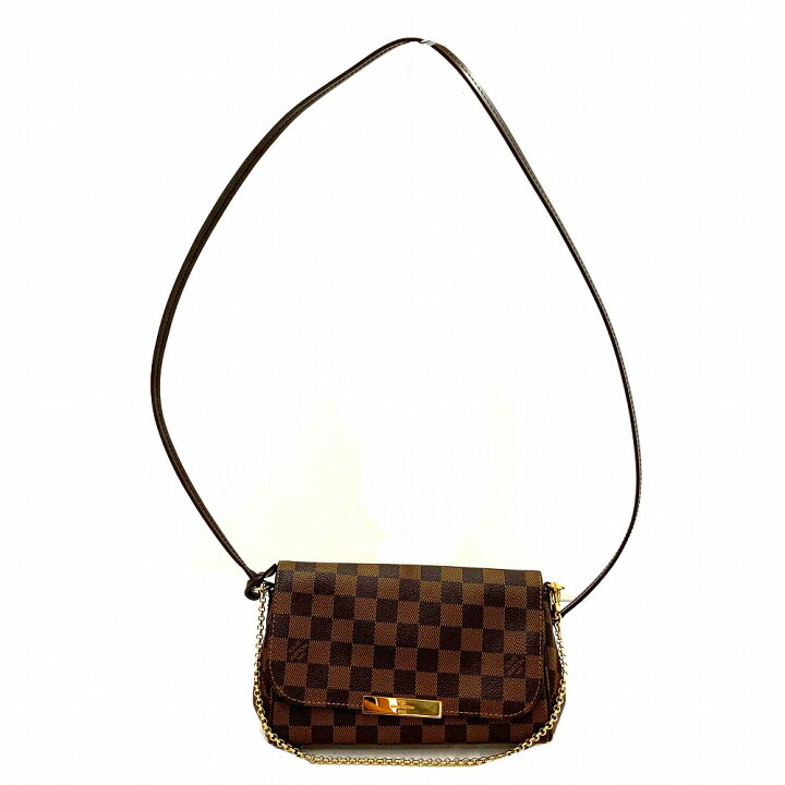 楽天市場】O【LOUIS VUITTON】 N41129 フェイボリットMM ダミエ 