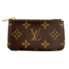 o【 Louis Vuitton】 ポシェットクレ　 小銭入れ　 財布 モノグラム　ブラウン　男性　女性　メンズ　レディース男女検証　ユニセックス　コインケース【かんてい局小山店】31022369318-9o-y