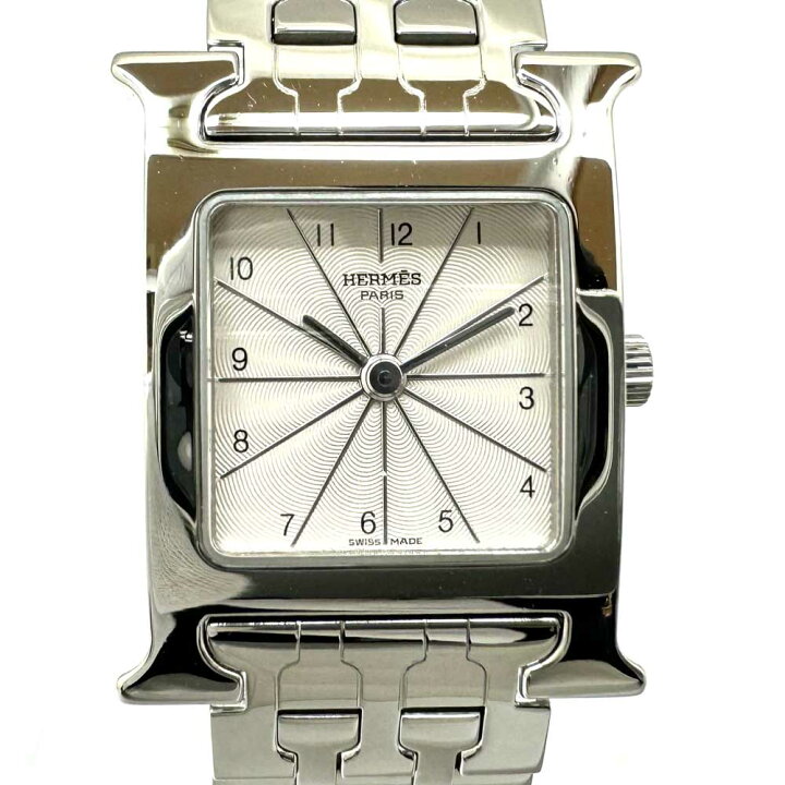 楽天市場】N【中古】【HERMES】エルメス Hウォッチ クオーツ時計 HH1  