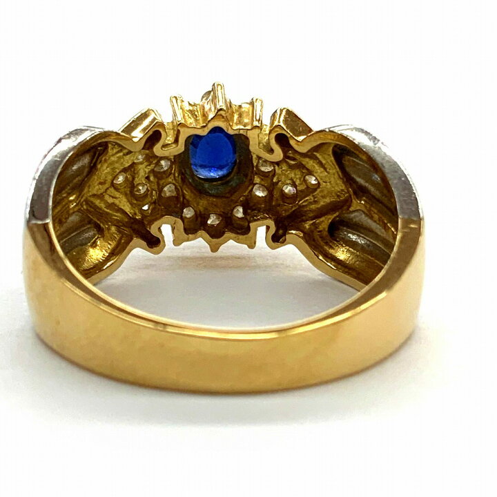 楽天市場】o 【K18Pt900】色石リング アクセサリー 18金 プラチナ  