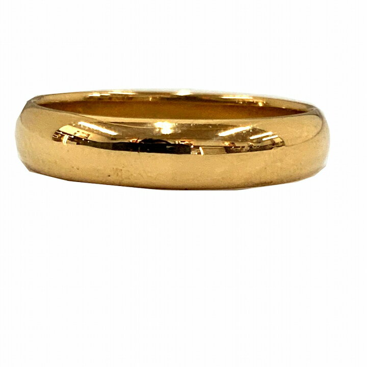 楽天市場】o【K18】甲丸リング ゴールド 18金 総重量約3.6g 約13.5号 