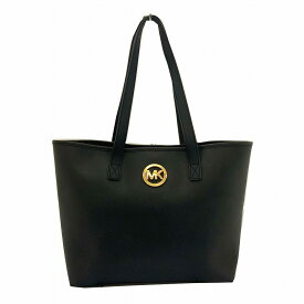 o【MICHAEL KORS】トートバッグ　35F5GTVT1L　ブラック　レディース　女性　シンプル　収納　肩掛け　便利　中古　お洒落　可愛い　普段使い　買い物【マイケルコース】【かんてい局小山店】31006039318-6o-k