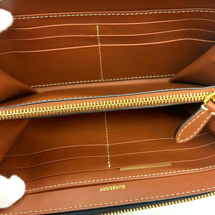 楽天市場】o 【BURBERRY】ラウンドファスナー長財布 財布 長財布  