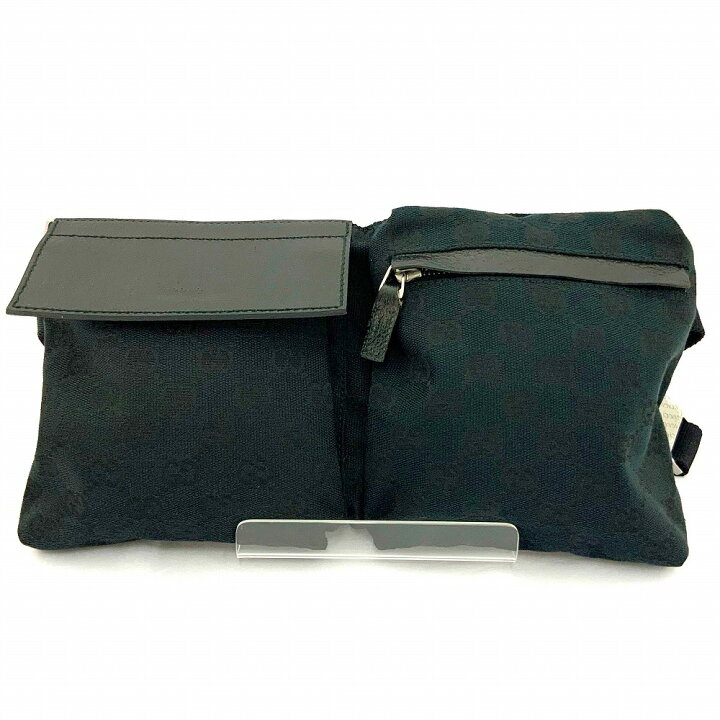 楽天市場】O【GUCCI】ウエストバッグ 28556 グッチシマ ブラック 