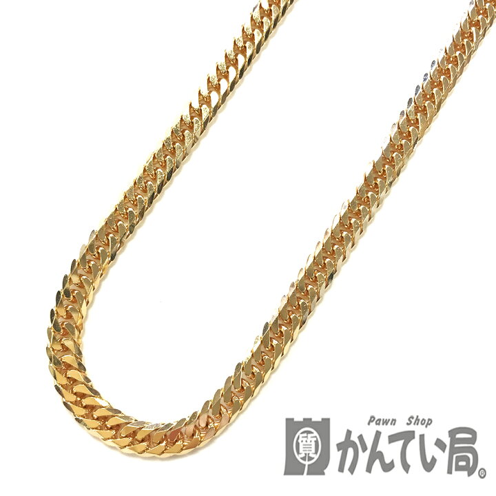 楽天市場】U【中古】【K18】喜平 6面ダブルネックレス K18 約60cm 約 