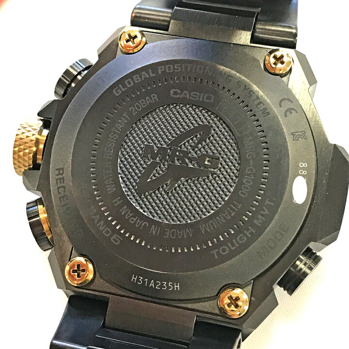 楽天市場】U【中古】【CASIO】G-SHOCK MR-G MRG-G1000B-1A4JR ブラック  