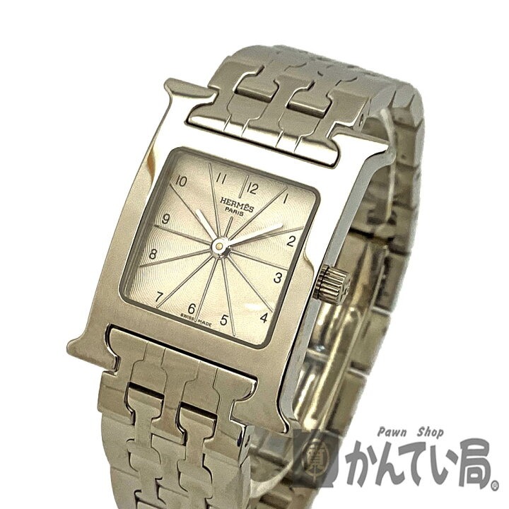 楽天市場】T【HERMES】Hウォッチ HH1.210 クオーツ 電池 ステンレス OH 