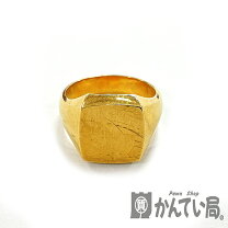 楽天市場】中古 k18 印台 リング（レディースジュエリー・アクセサリー 