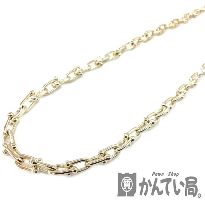 楽天市場】T【TIFFANY.Co】 ハードウェアスモールリンクネックレス 