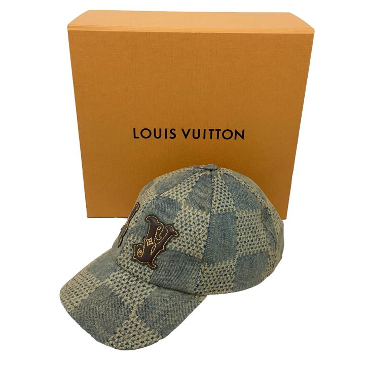 ルイ・ヴィトン LOUIS VUITTON LV バーズ ダミエ キャップ 帽子 