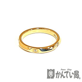 U【中古】【TIFFANY＆CO.】 【ティファニー】トゥルーバンドリング　K18PG　ダイヤモンド　5Pダイヤ　ピンクゴールド　アクセサリー　約11.5号 　総重量約3.3g【かんてい局宇都宮店】Q25-642u-r