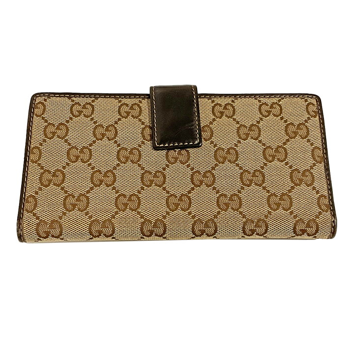 楽天市場】U【中古】GUCCI【グッチ】Wホック長財布 181593 GG 