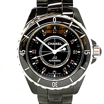 シャネル / CHANEL J12 42MM H2980 ブラック メンズ 時計 【中古