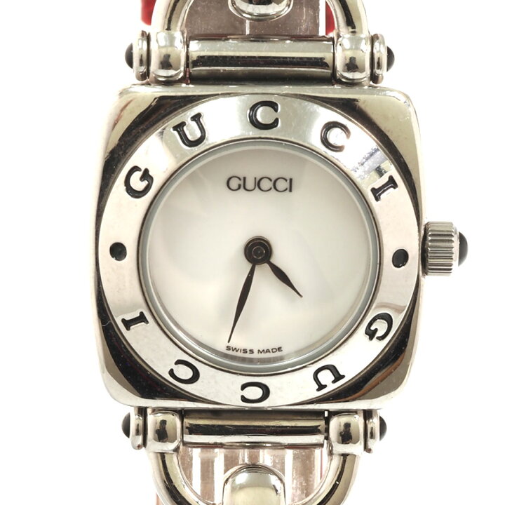 楽天市場】N【中古】【GUCCI】グッチ ホースビットウオッチ クオーツ 