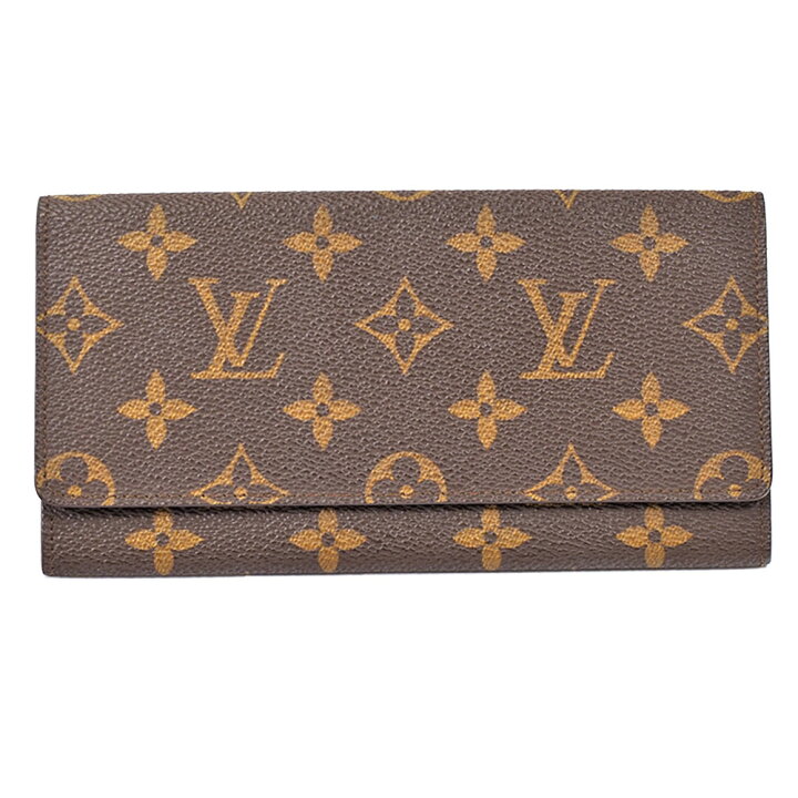 楽天市場】N【LOUIS VUITTON】ルイヴィトン 二つ折り長札入れ M61820 