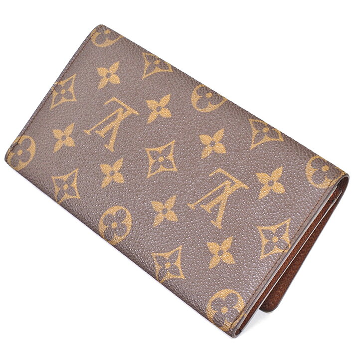 楽天市場】N【LOUIS VUITTON】ルイヴィトン 二つ折り長札入れ M61820 