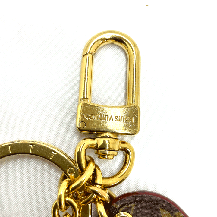 Louis Vuitton ルイヴィトン ゴールド ロゴキーホルダー キーリング 楽天市場】N【中古】【LOUIS VUITTON】ルイヴィトン ポルトクレLV