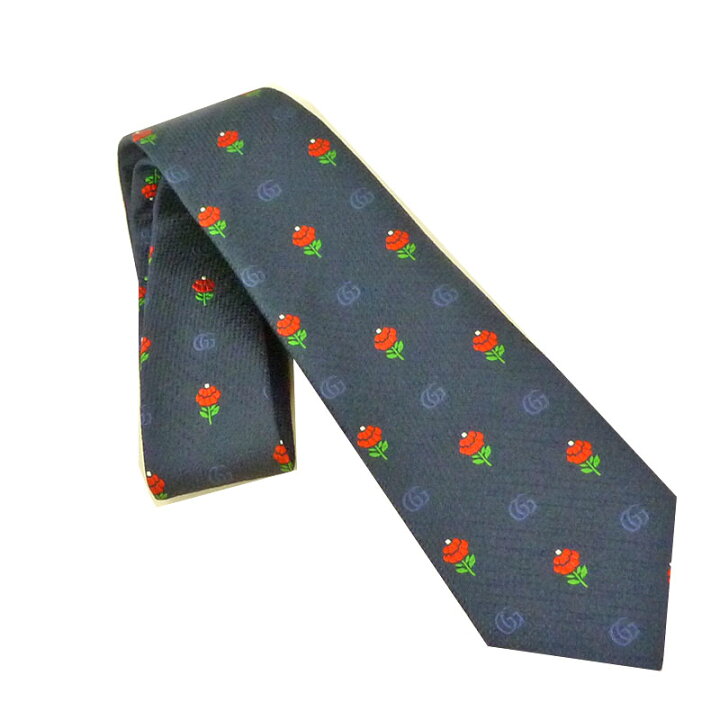 GUCCI (グッチ) シルク100％ GGドット ネクタイ GC4088651062 ブランド  